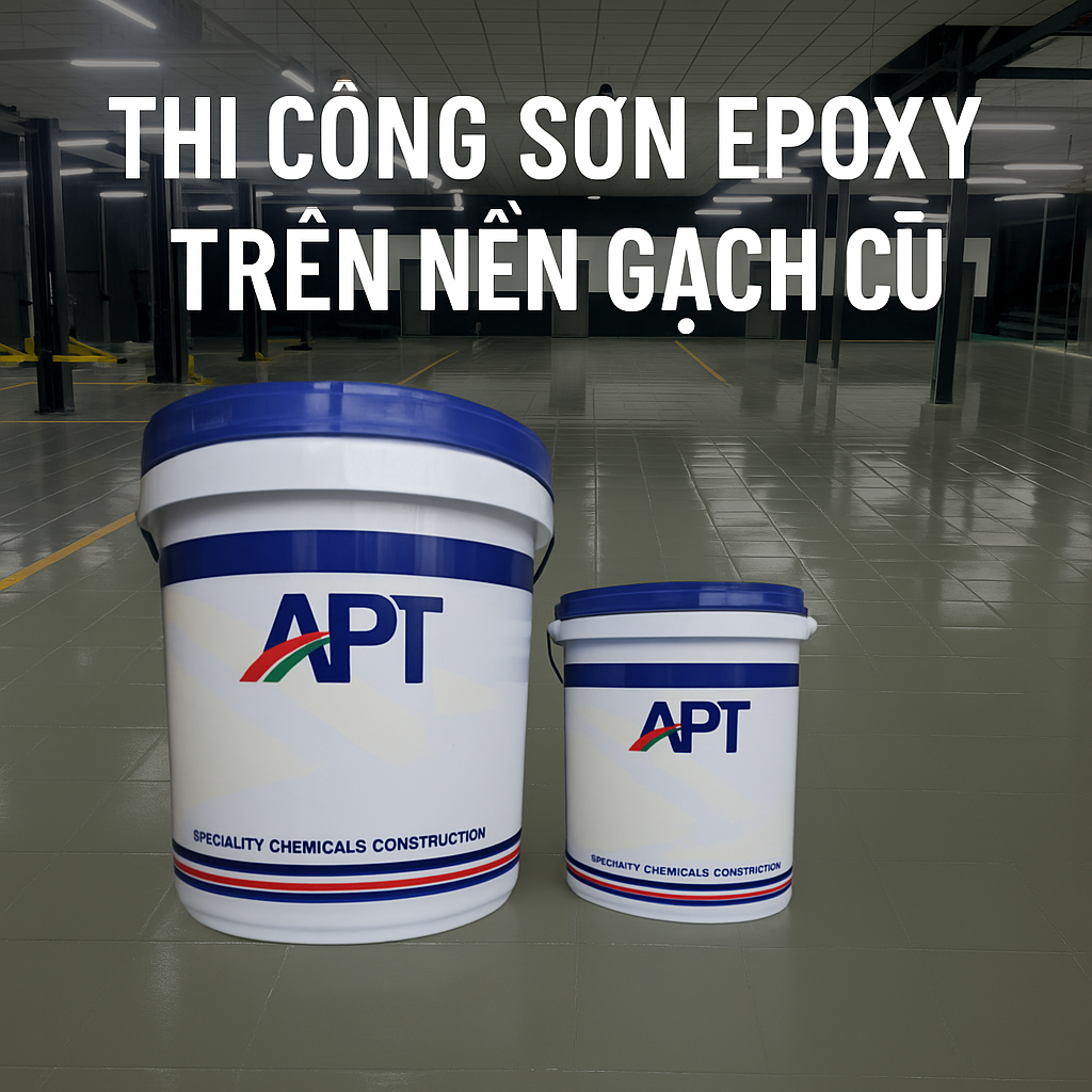 Thi Công Sơn Epoxy Trên Nền Gạch Cũ – Giải Pháp Tối Ưu Cho Nền Sàn Bền Đẹp